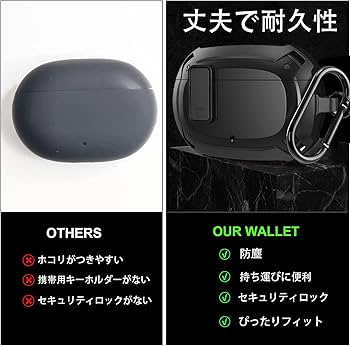 Beats ブラック 片耳➕本体➕ワイヤレスイヤフォンケース Amazon | ワイヤレス充電ケース Beats Studio Buds対応